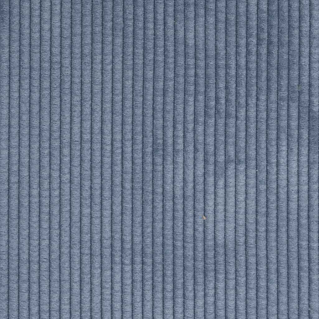 Zweisitzer-Sofa Blau 160x77x82 cm Cordstoff