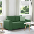 Zweisitzer-Sofa Dunkelgrün 160x77x82 cm Cordstoff