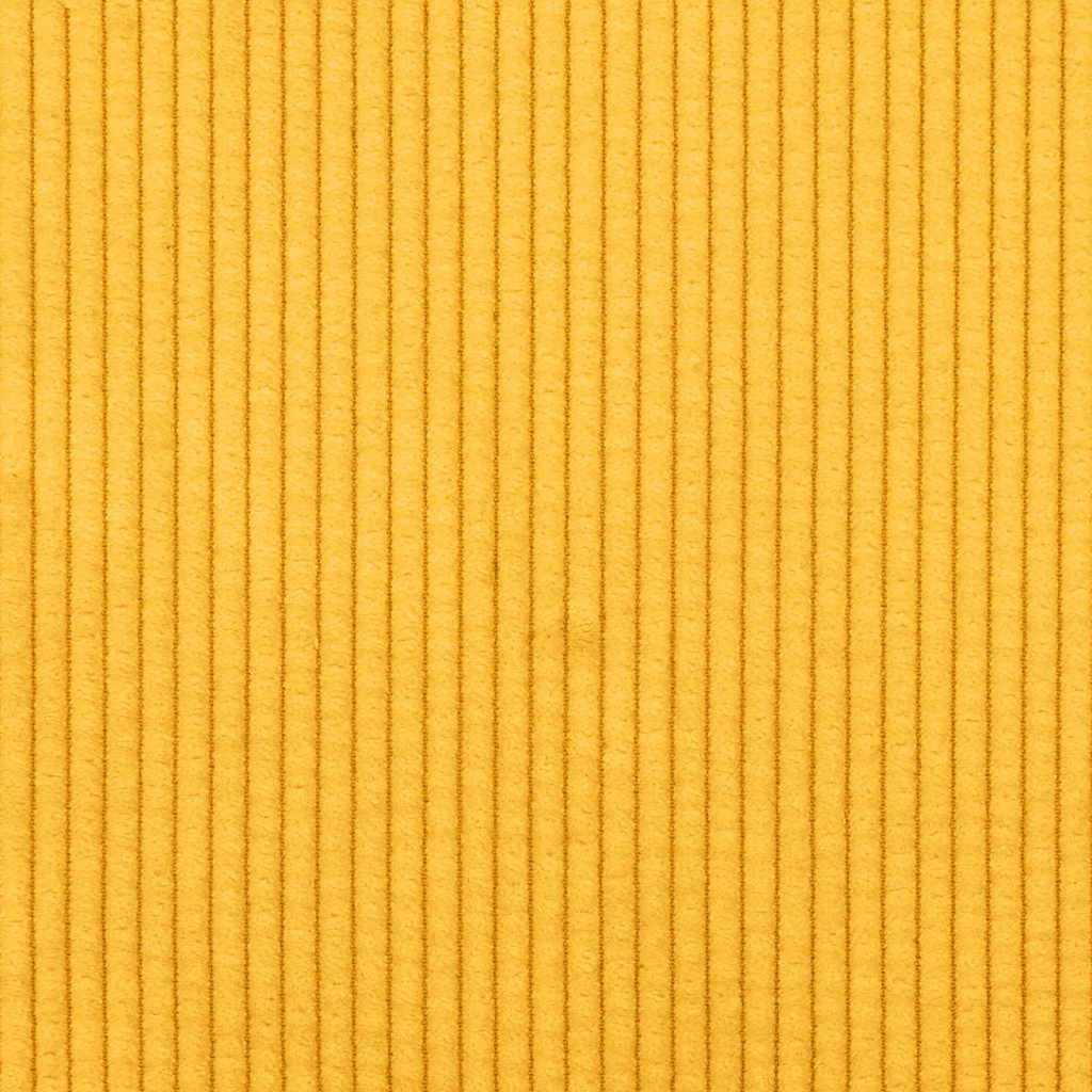 Zweisitzer-Sofa Hellgelb 160x77x82 cm Cordstoff
