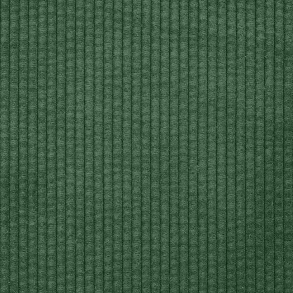 Zweisitzer-Sofa Dunkelgrün 180x77x82 cm Cordstoff