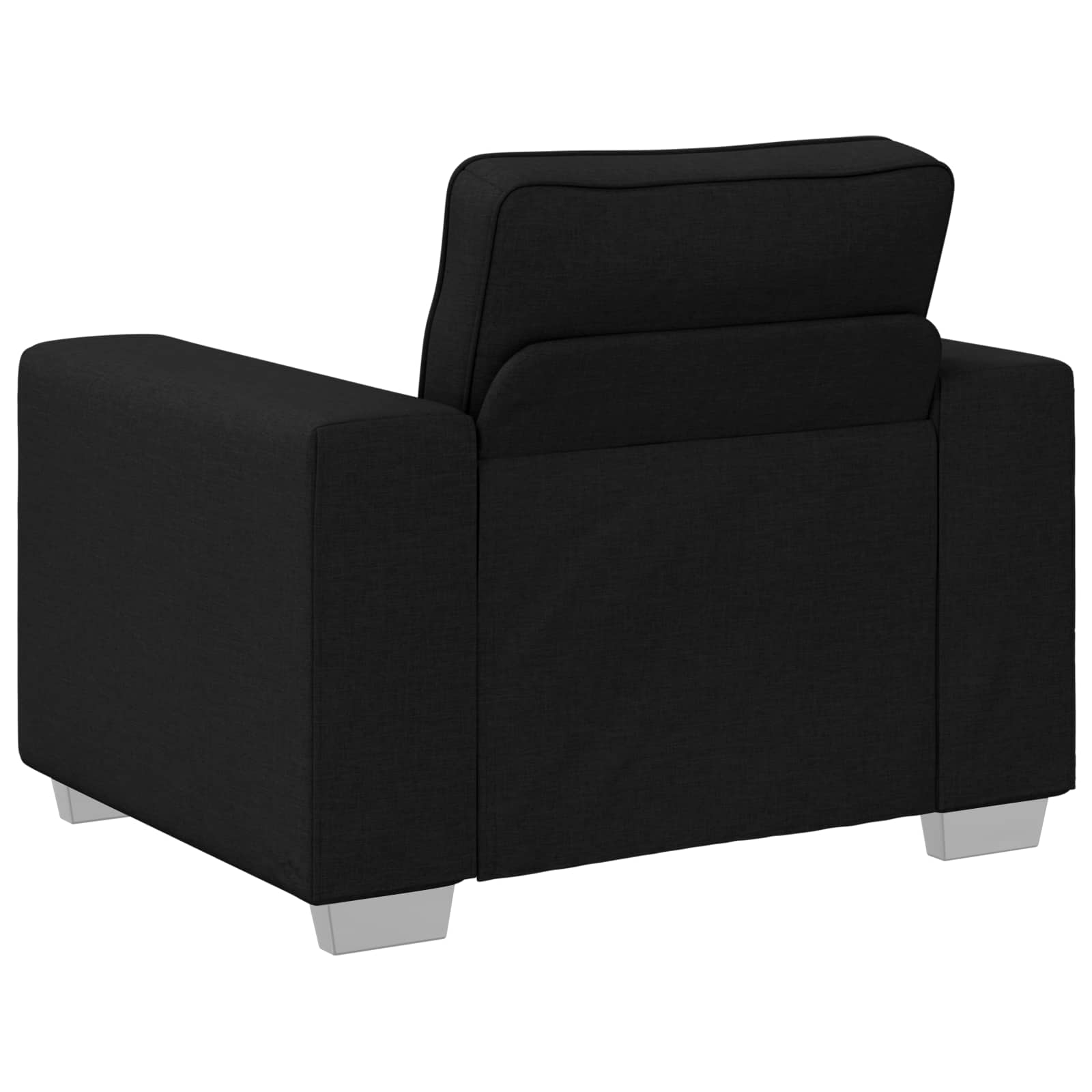 Sofa-Sessel Schwarz 100 cm Stoff