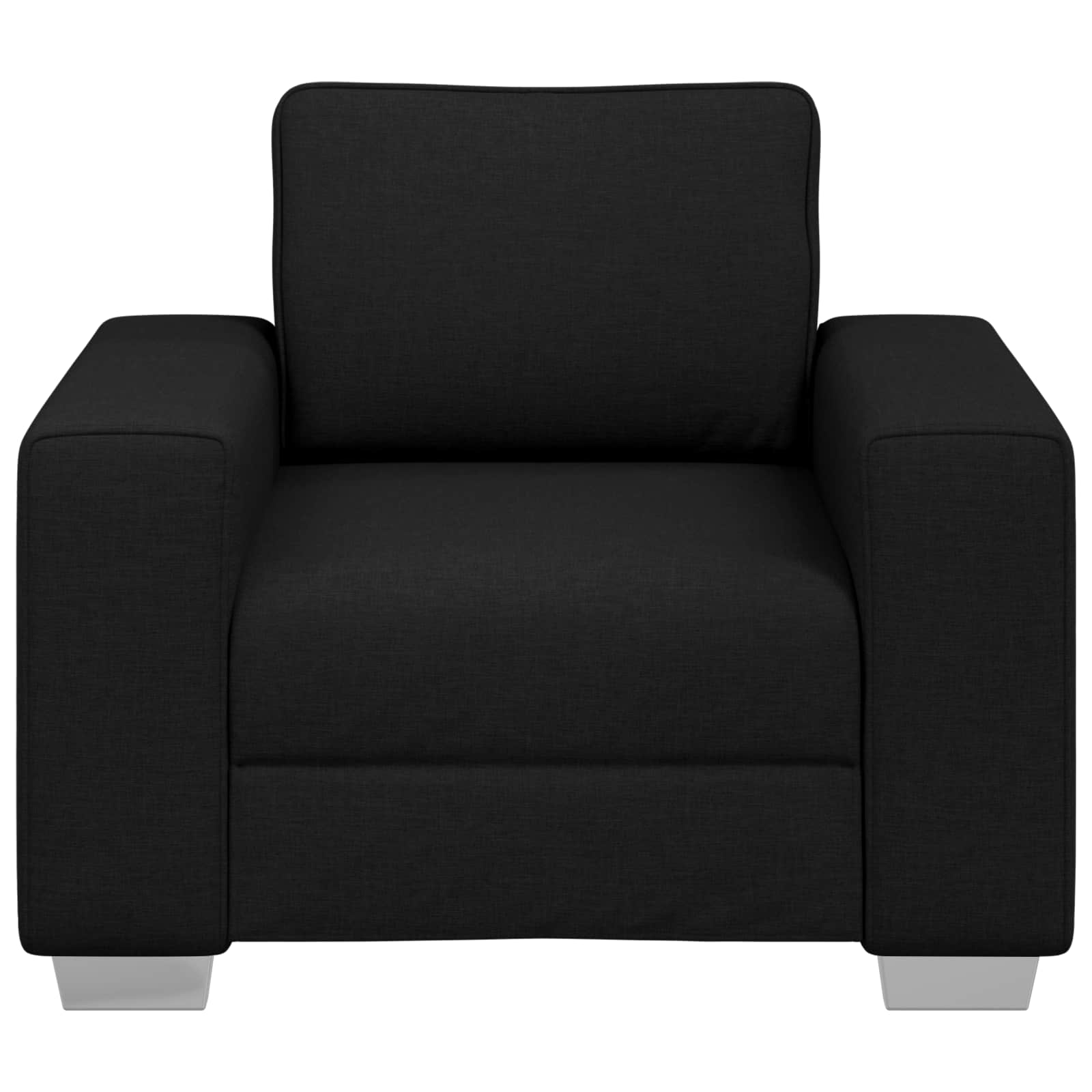 Sofa-Sessel Schwarz 100 cm Stoff