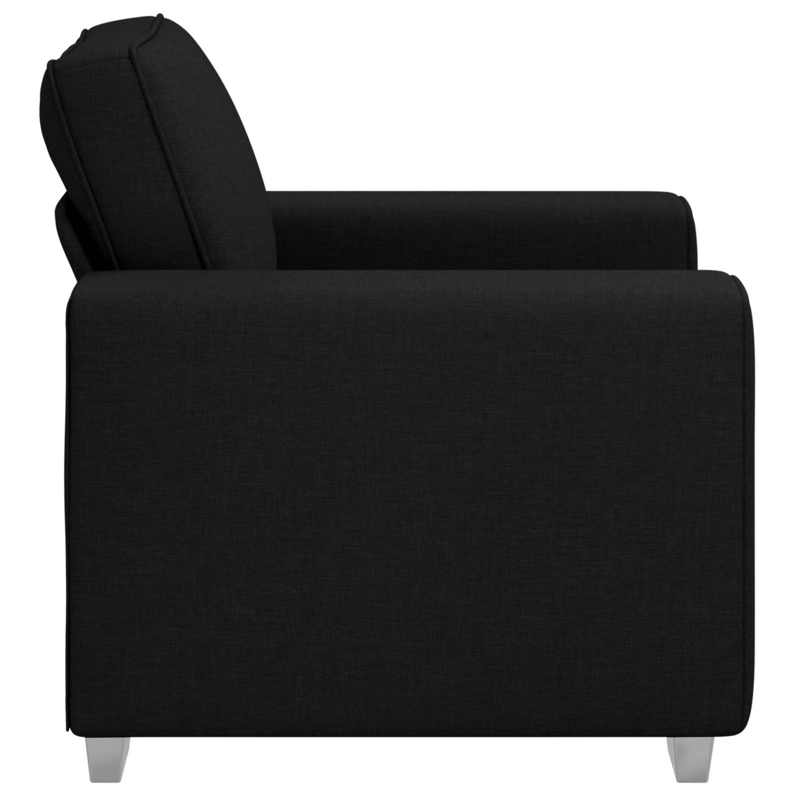 Sofa-Sessel Schwarz 100 cm Stoff