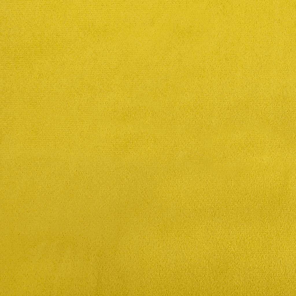 Sessel Gelb 100x77x82 cm Samt