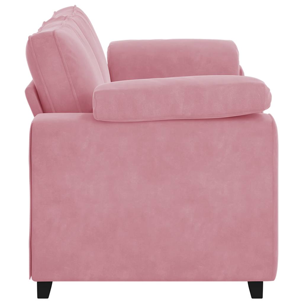 Zweisitzer-Sofa Rosa 180x77x82 cm Samt