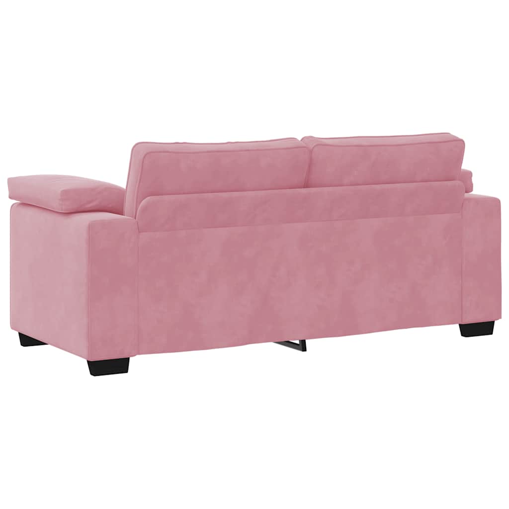 Zweisitzer-Sofa Rosa 180x77x82 cm Samt