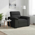 Sessel Schwarz 100x81x84 cm Stoff