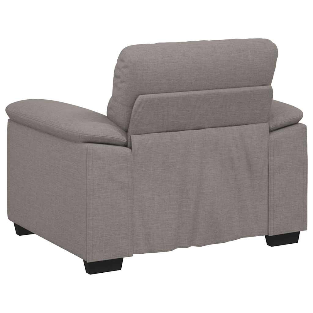 Sessel Taupe 100x81x84 cm Stoff