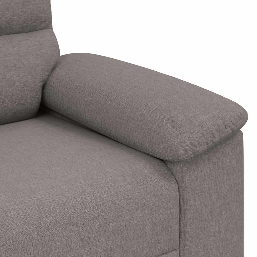 Sessel Taupe 100x81x84 cm Stoff