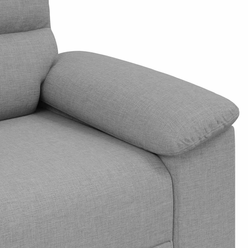 Sessel Wolkengrau 100x81x84 cm Stoff