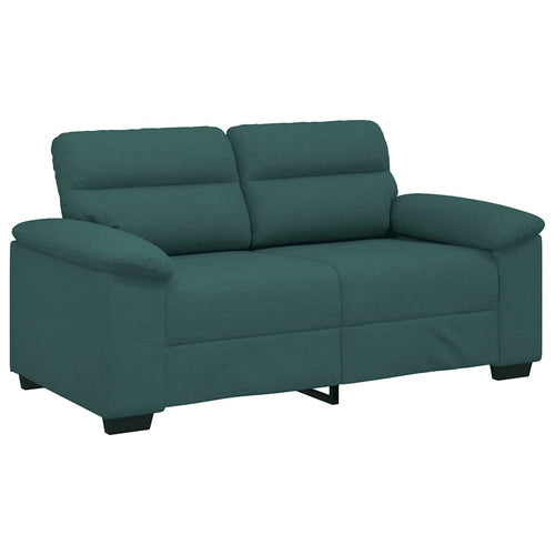 2-Sitzer-Sofa Dunkelgrün 160x81x84 cm Stoff