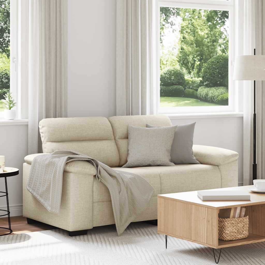 2-Sitzer-Sofa 160x81x84 cm Leinen