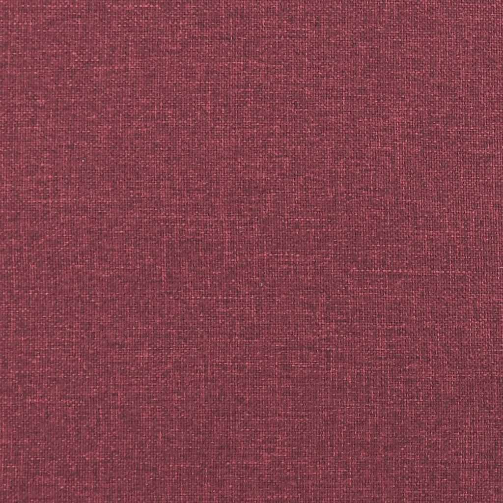 2-Sitzer-Sofa Weinrot 180x81x84 cm Stoff
