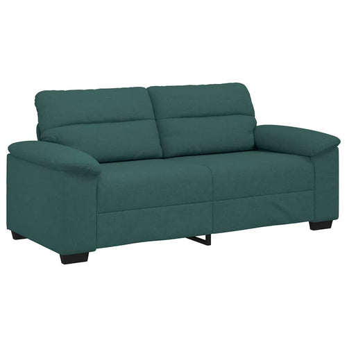 2-Sitzer-Sofa Dunkelgrün 180x81x84 cm Stoff