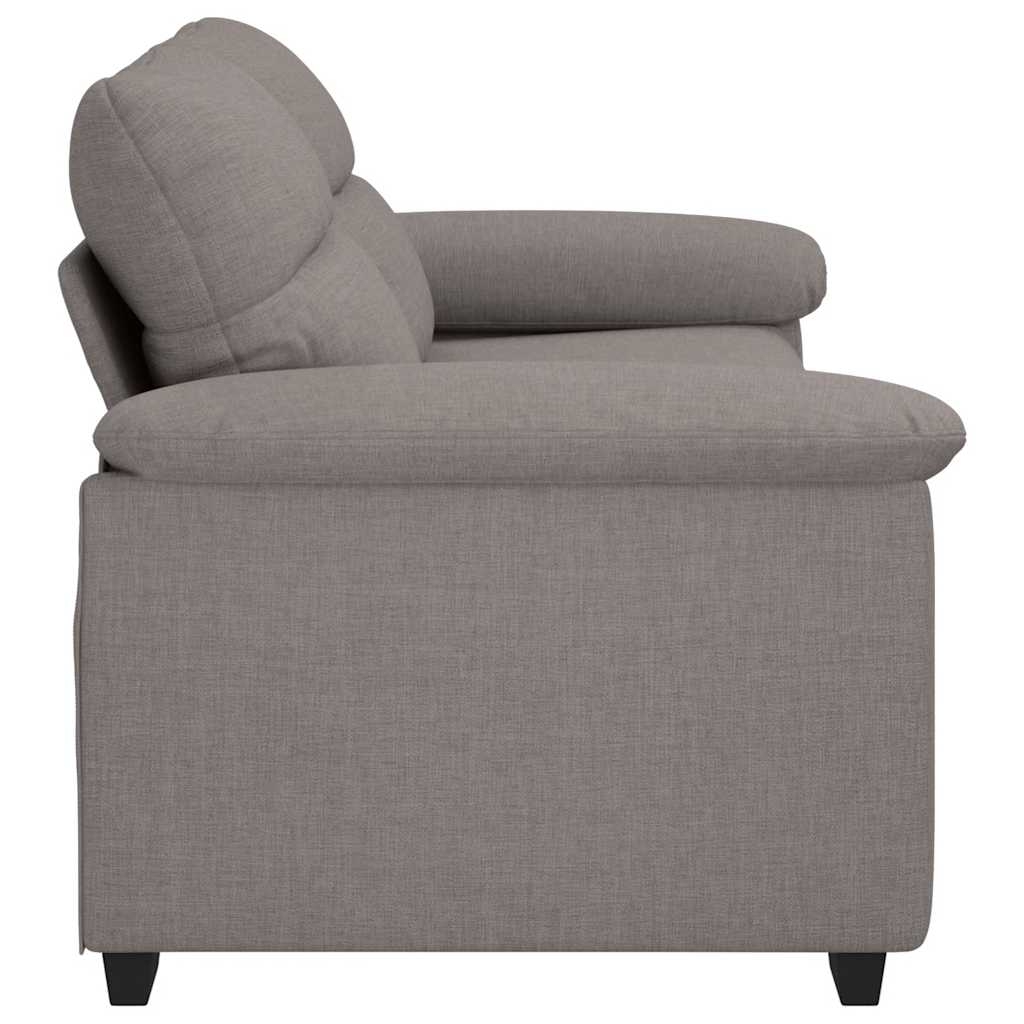 2-Sitzer-Sofa Taupe 180x81x84 cm Stoff