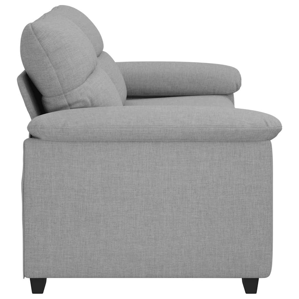 2-Sitzer-Sofa Wolkengrau 180x81x84 cm Stoff
