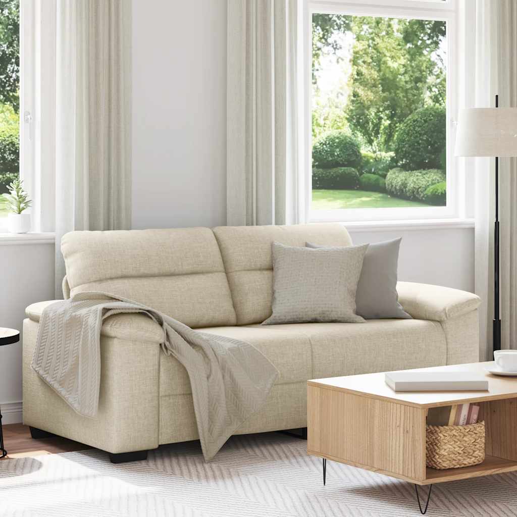 2-Sitzer-Sofa 180x81x84 cm Leinen