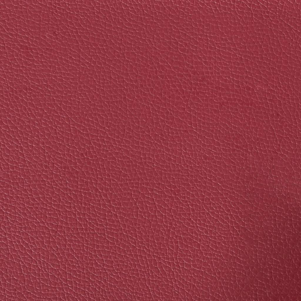 2-Sitzer-Sofa Weinrot 160x81x84 cm Kunstleder