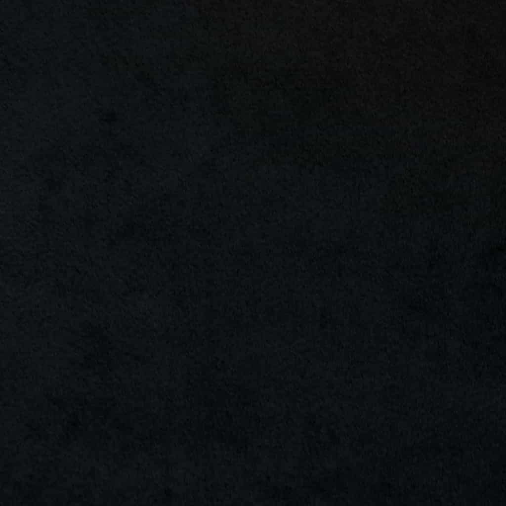 Verdunkelungsvorhänge 2 pcs Schwarz 140 x 260 cm Samt