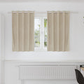 Verdunkelungsvorhänge 2 pcs Creme 140 x 140 cm Samt