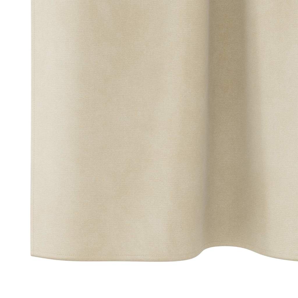 Verdunkelungsvorhänge 2 pcs Creme 140 x 175 cm Samt