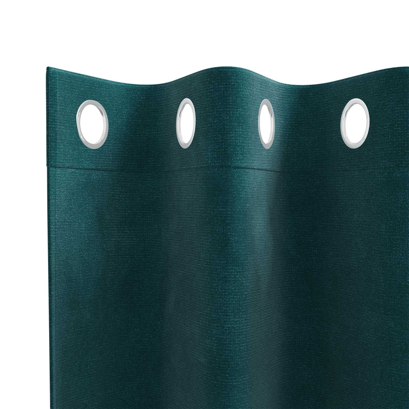 Verdunkelungsvorhänge 2 pcs Dunkelgrün 140 x 140 cm Samt