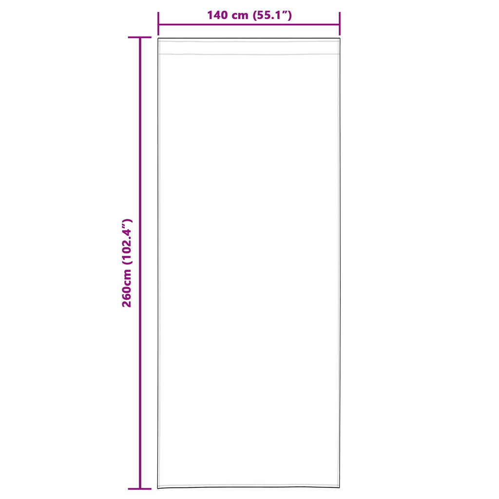 Verdunkelungsvorhänge 2 pcs Dunkelgrün 140 x 260 cm Samt