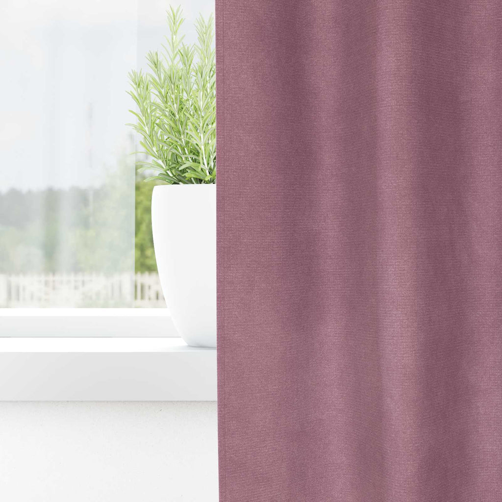 Verdunkelungsvorhänge 2 pcs Dunkelrosa 140 x 245 cm Samt