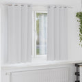 Verdunkelungs-Vorhänge mit Ringen 2 pcs Helles Grau