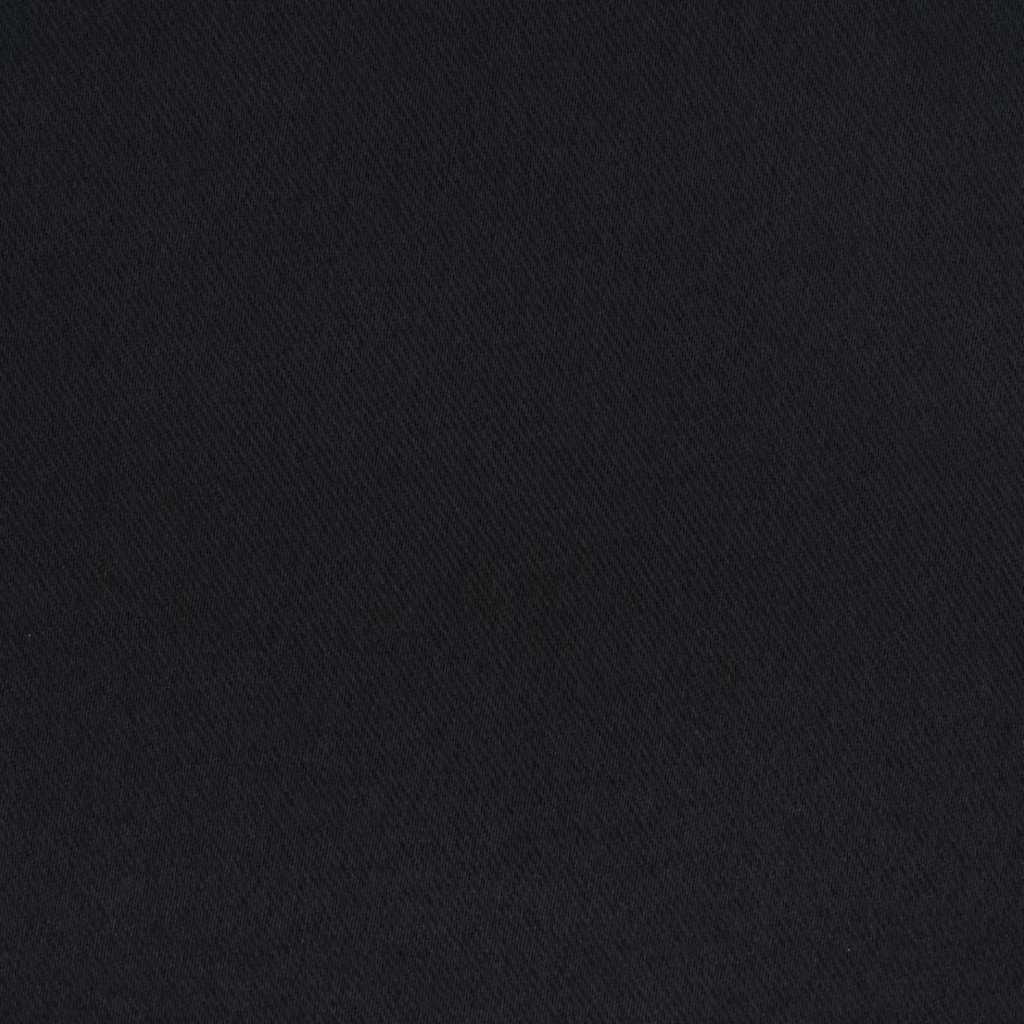 Verdunkelungs-Vorhänge mit Ringen 2 pcs Schwarz 245 x 140 cm