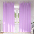 Verdunkelungs-Vorhänge mit Ringen 2 pcs Lila 245 x 140 cm