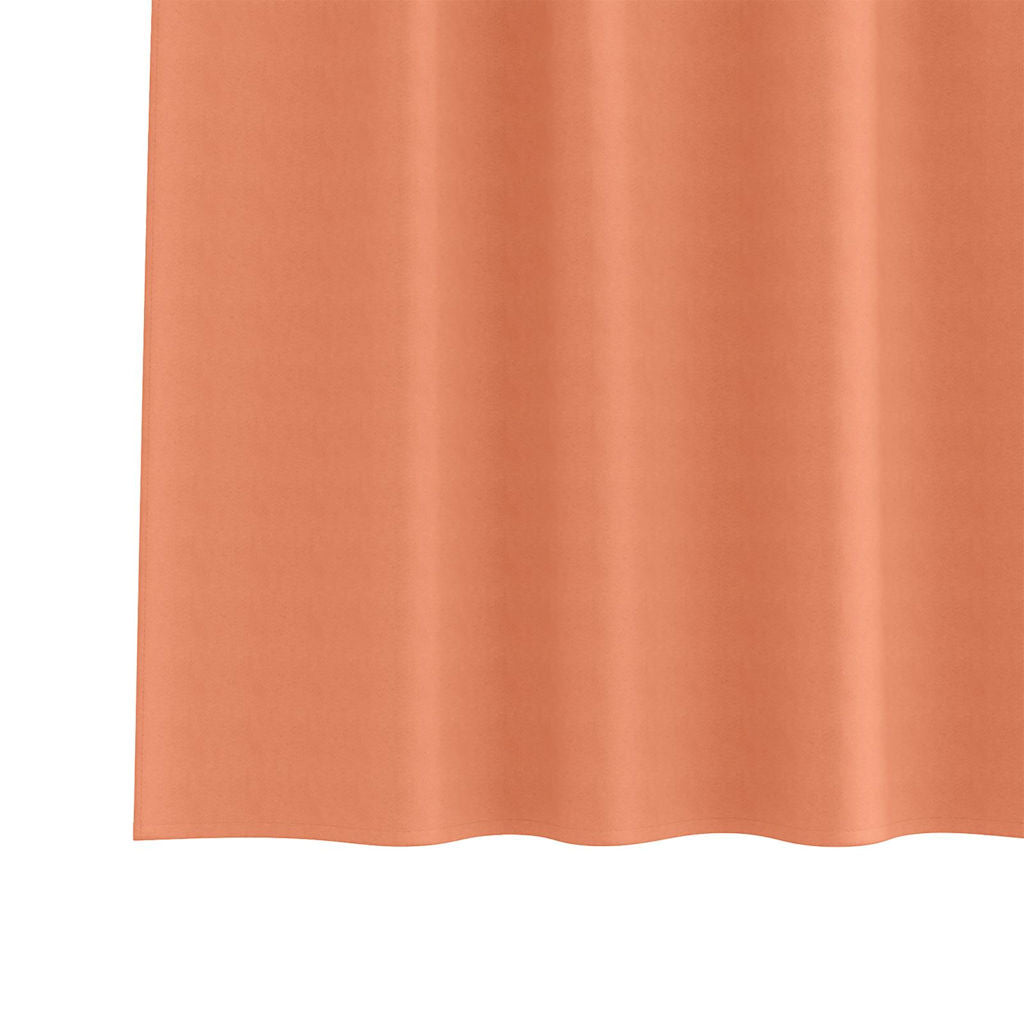 Verdunkelungs-Vorhänge mit Ringen 2 pcs Terrakotta 260 x 140 cm