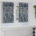 Samtvorhänge mit Vorhängen 2 pcs Silber Grau 140 x 140 cm Samt