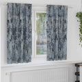 Samtvorhänge mit Vorhängen 2 pcs Silber Grau 175 x 140 cm Samt