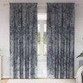 Samtvorhänge mit Vorhängen 2 pcs Silber Grau 260 x 140 cm Samt