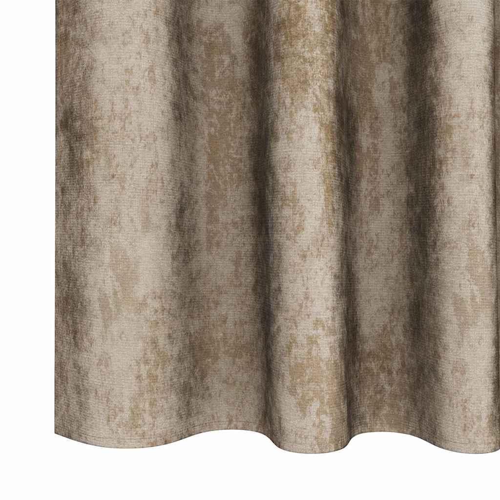 Samtvorhänge mit Vorhängen 2 pcs Champagner 260 x 140 cm Samt