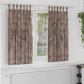 Samtvorhänge mit Vorhängen 2 pcs Cappuccino 175 x 140 cm Samt