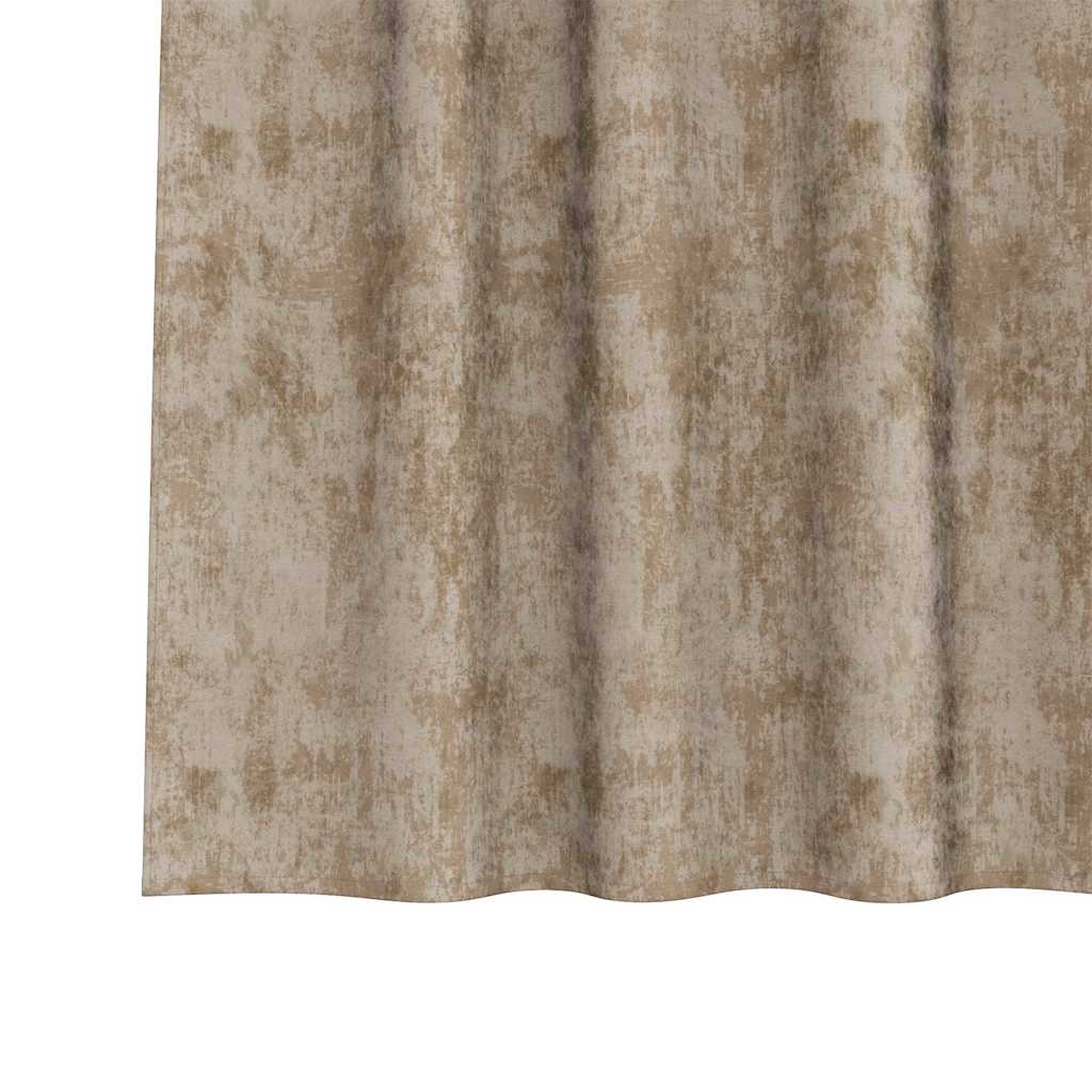 Samtvorhänge mit Vorhängen 2 pcs Champagner 260 x 140 cm Samt