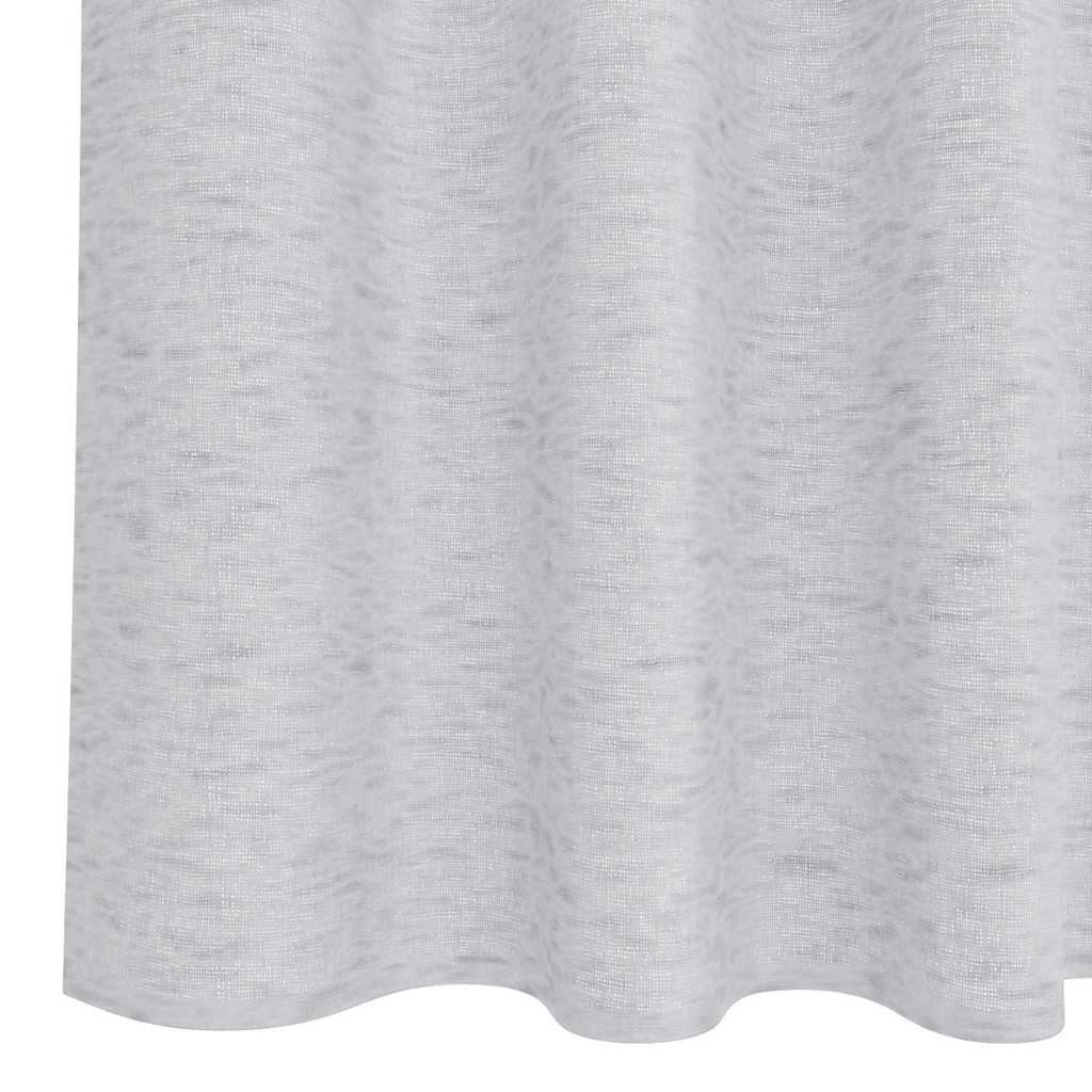Voile-Vorhang 2 pcs Hellgrau 140 x 140 cm Polyester