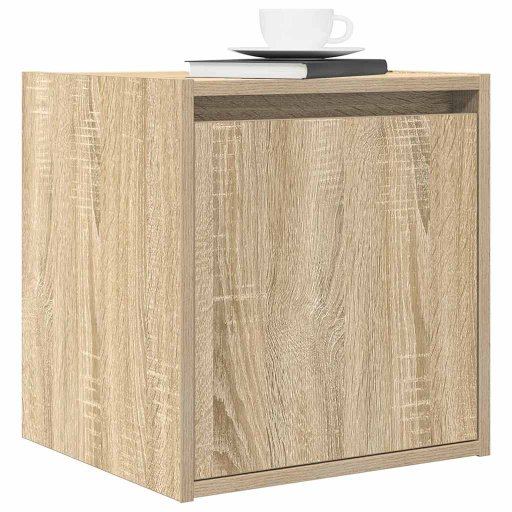 Wand-Nachttisch Sonoma-Eiche 38x34x40 cm