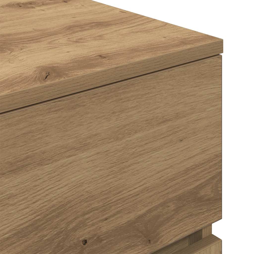 Nachttisch Artisan-Eiche 39x35x65 cm Holzwerkstoff