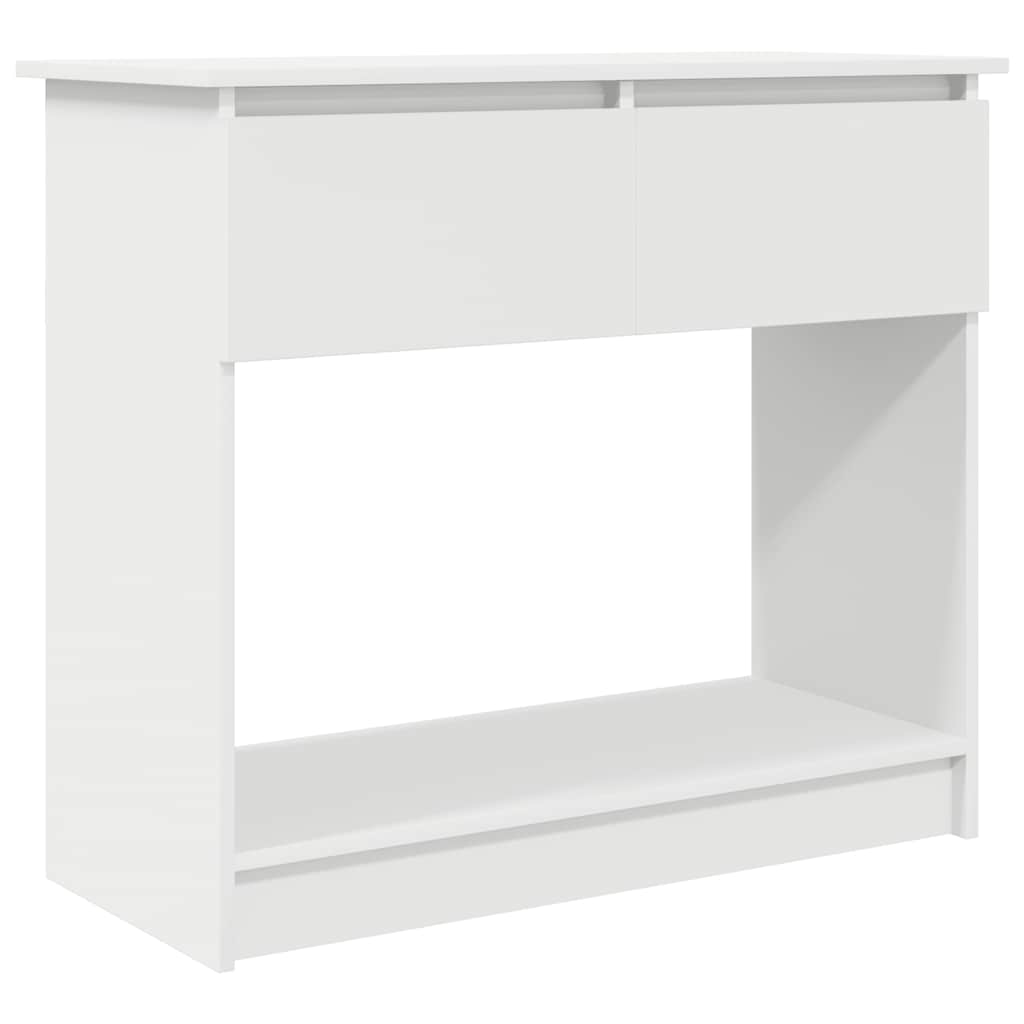 Konsolentisch mit Schubladen Weiß 85,5x38,5x74,5 cm