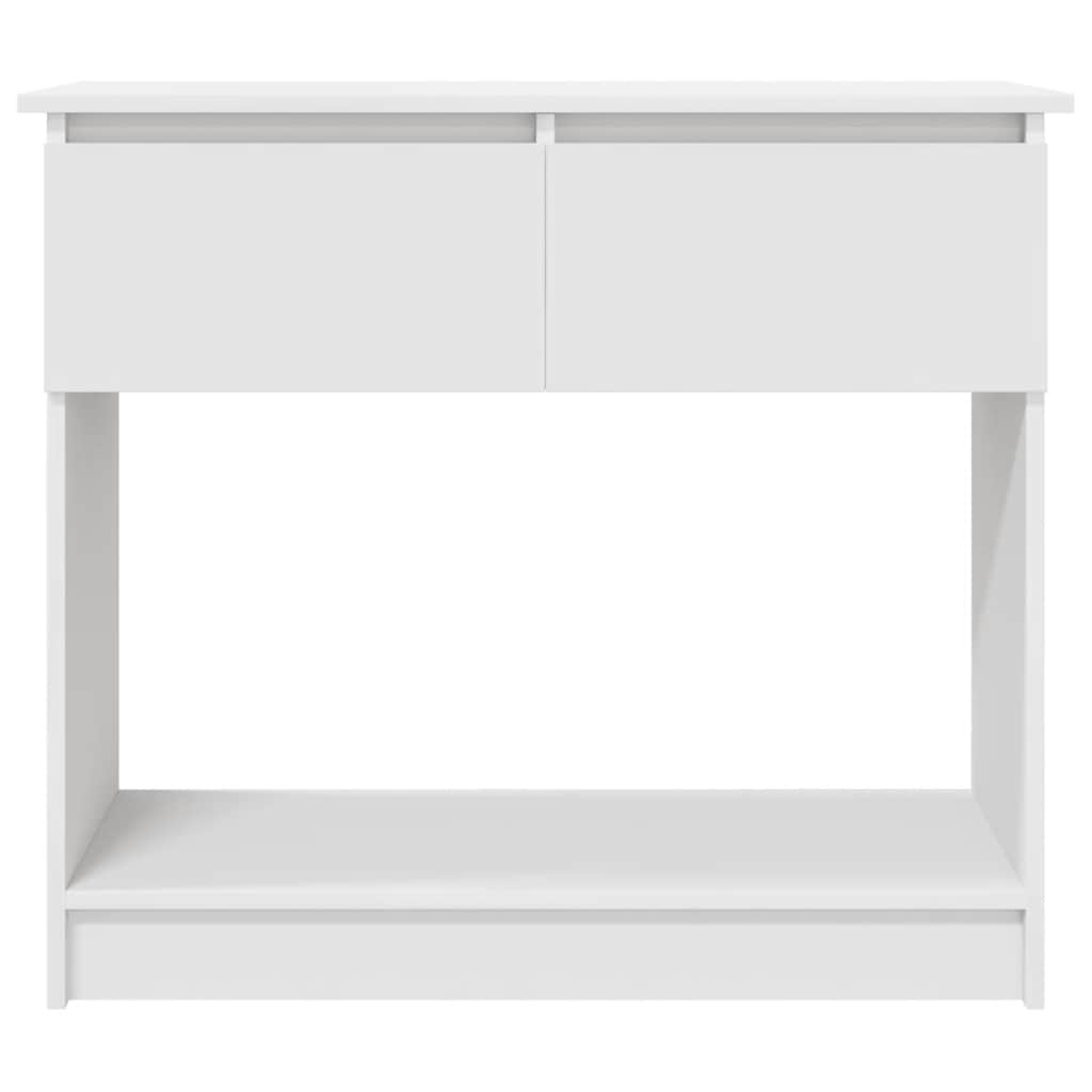 Konsolentisch mit Schubladen Weiß 85,5x38,5x74,5 cm