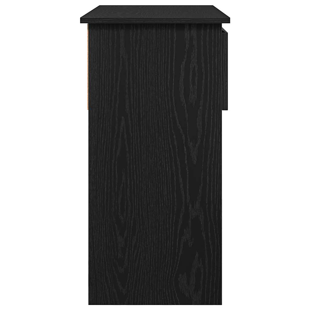 Konsolentisch mit Schubladen Schwarz 85,5x38,5x74,5 cm