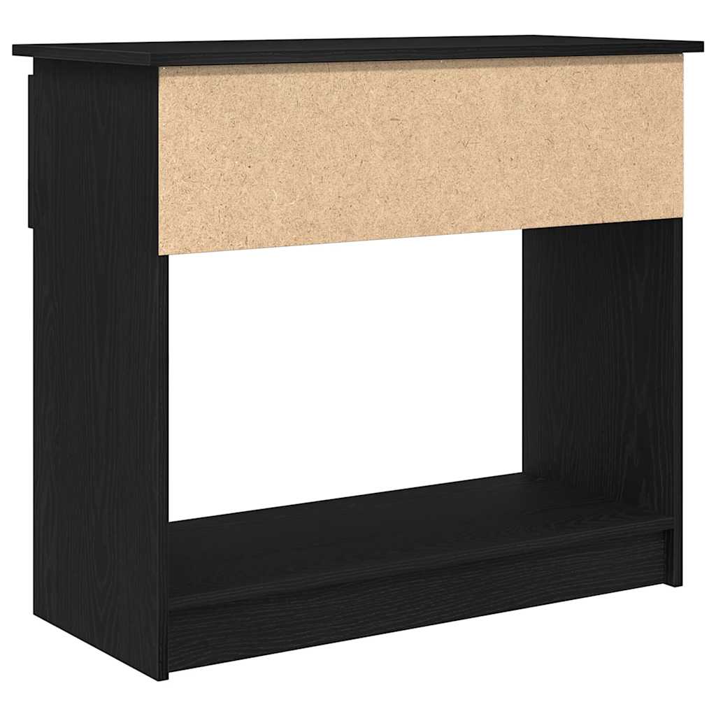 Konsolentisch mit Schubladen Schwarz 85,5x38,5x74,5 cm