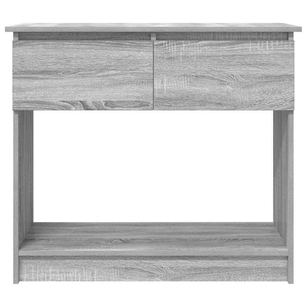 Konsolentisch mit Schubladen Grau Sonoma 85,5x38,5x74,5 cm