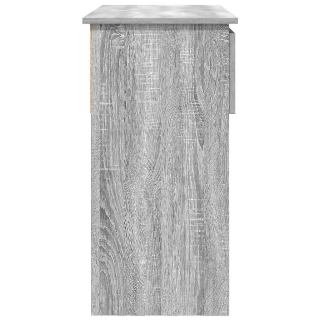 Konsolentisch mit Schubladen Grau Sonoma 85,5x38,5x74,5 cm