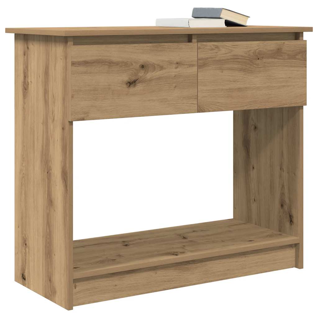 Konsolentisch mit Schubladen Artisan-Eiche 85,5x38,5x74,5cm