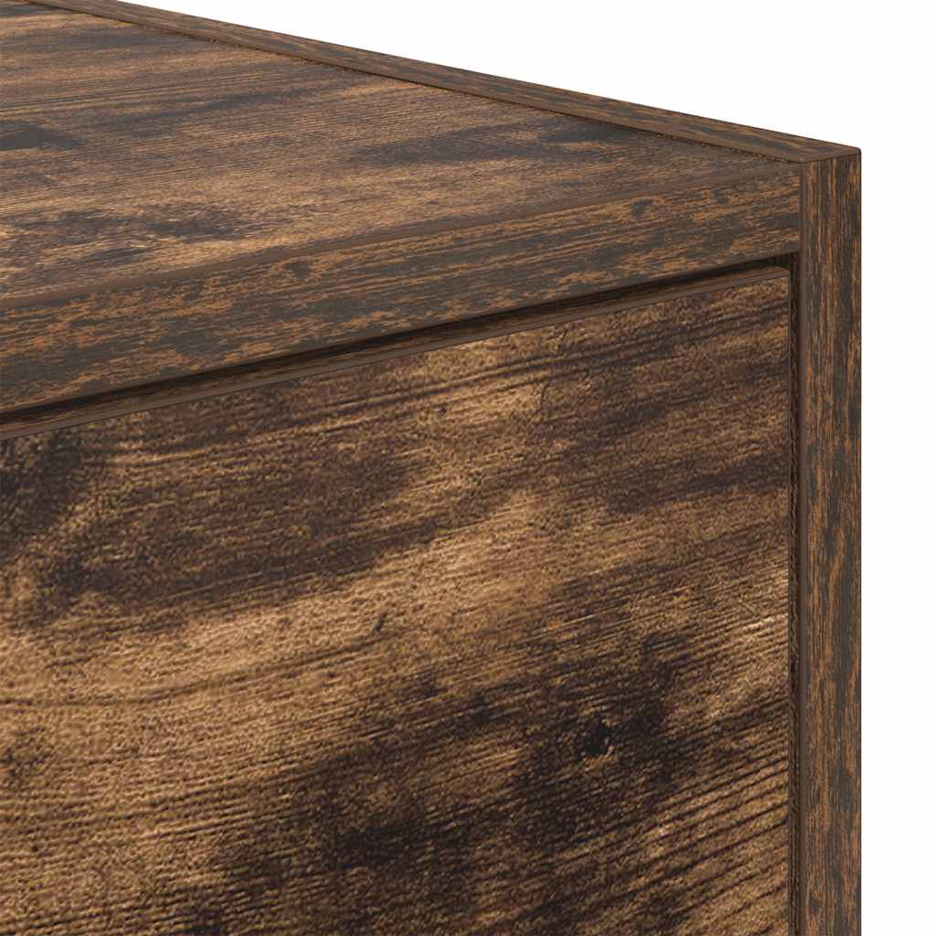 TV-Schränke 2 Stk. Räuchereiche 60x31x25,5 cm Holzwerkstoff