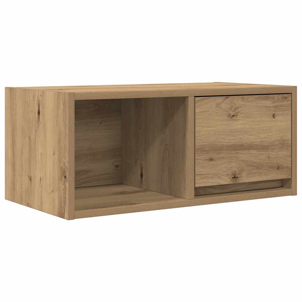 TV-Schränke 2 Stk. Artisan-Eiche 60x31x25,5 cm Holzwerkstoff